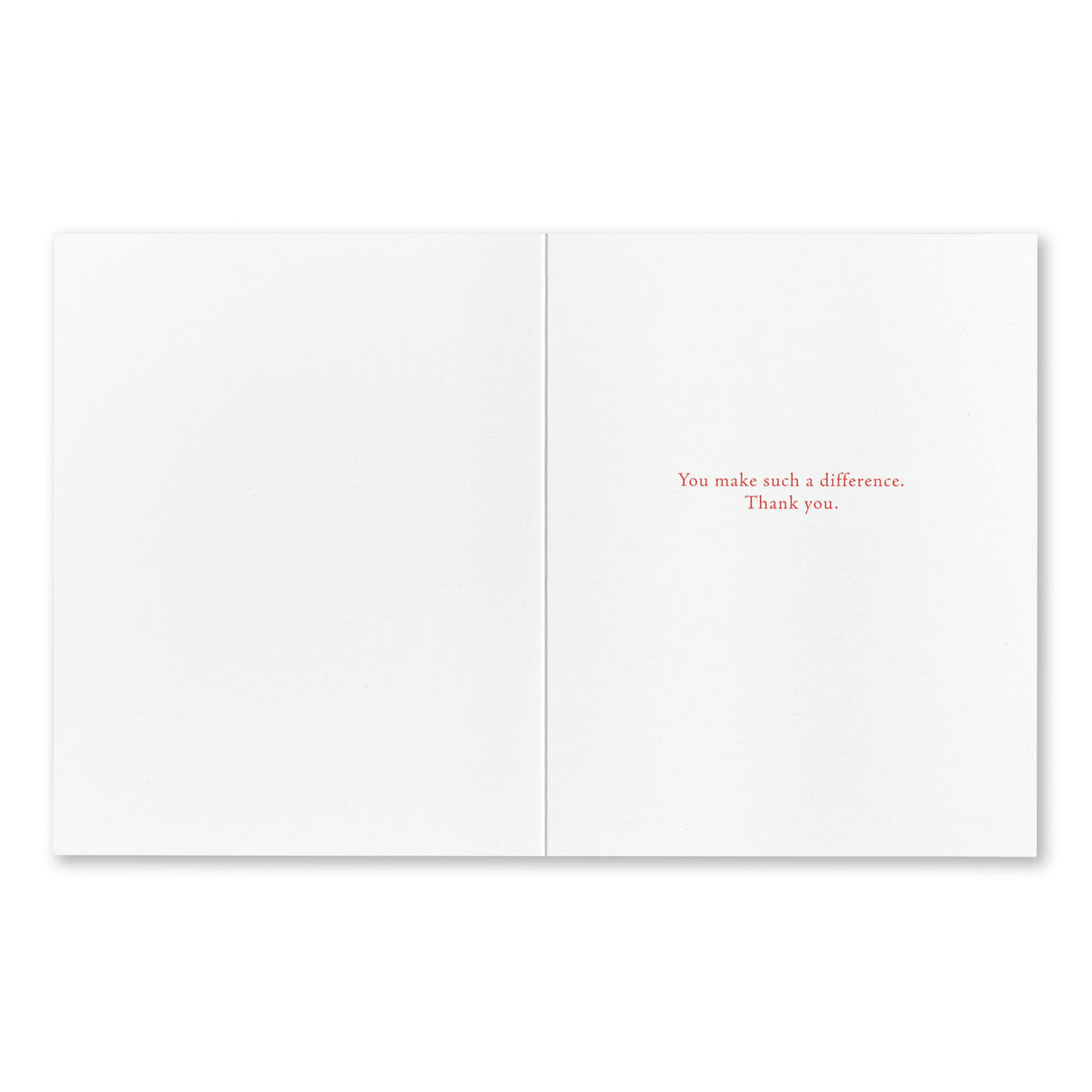 Thank You Card - Everything Counts