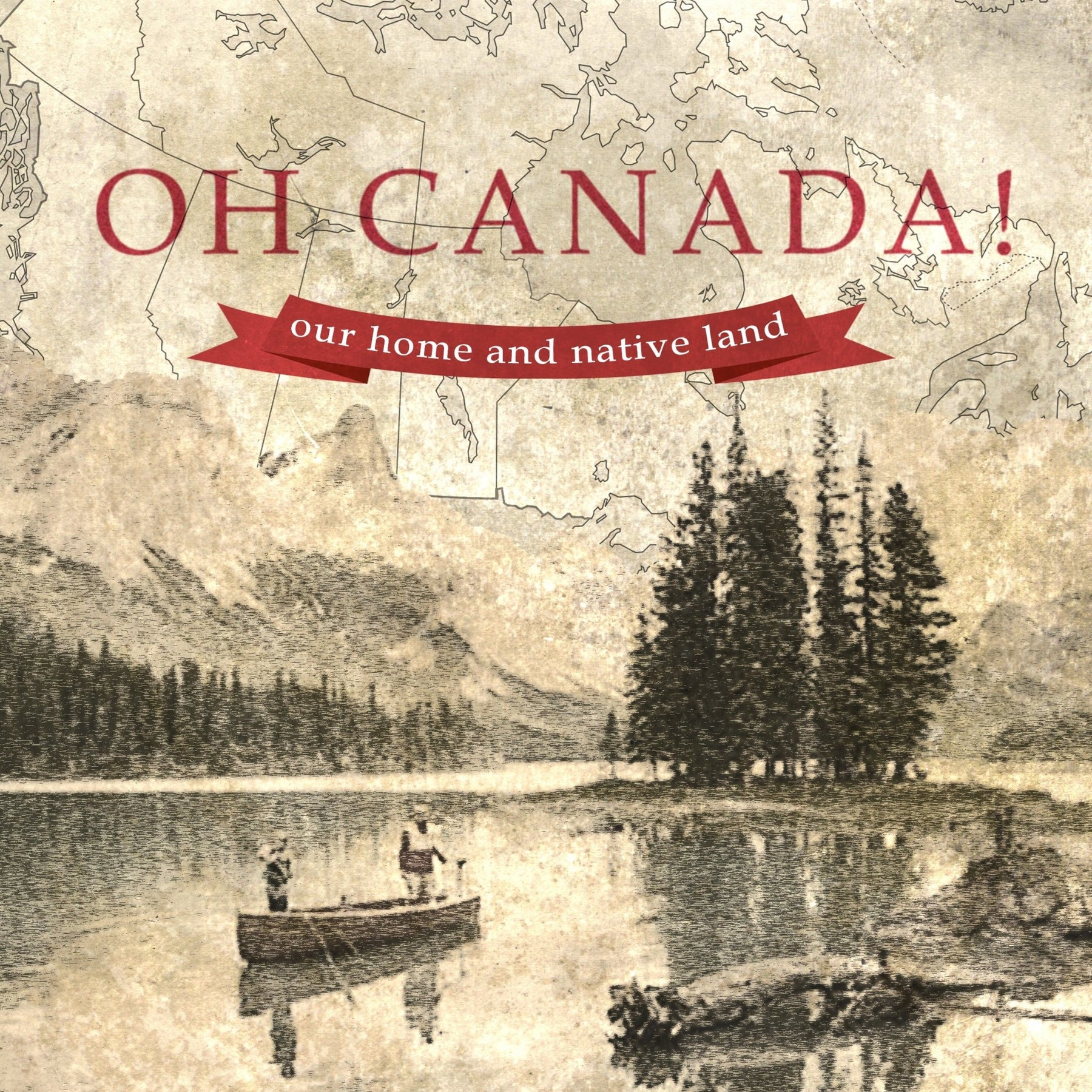 Marble Coaster - Canoe Canada