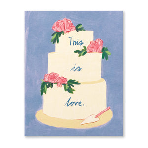 Wedding Card - This is Love