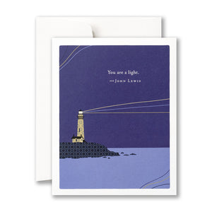 Thank You Card - You are a Light