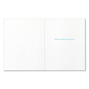 Thank You Card - You are a Light