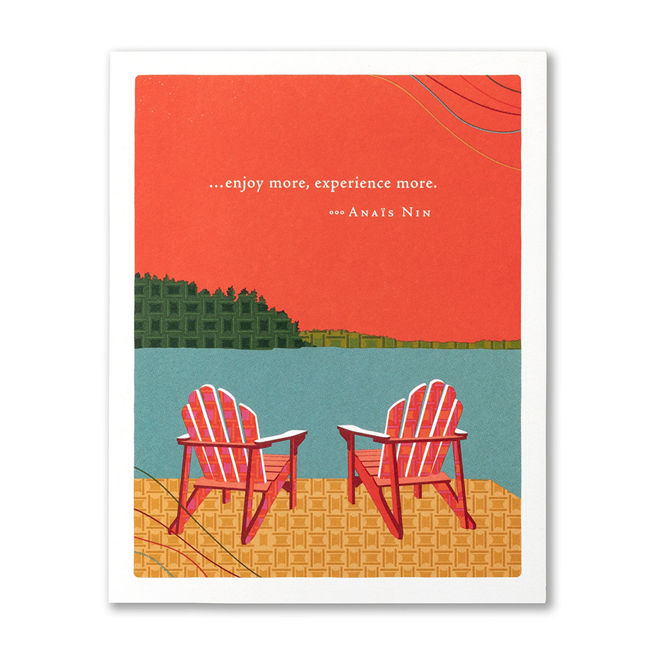 Retirement Card - Enjoy More, Experience More