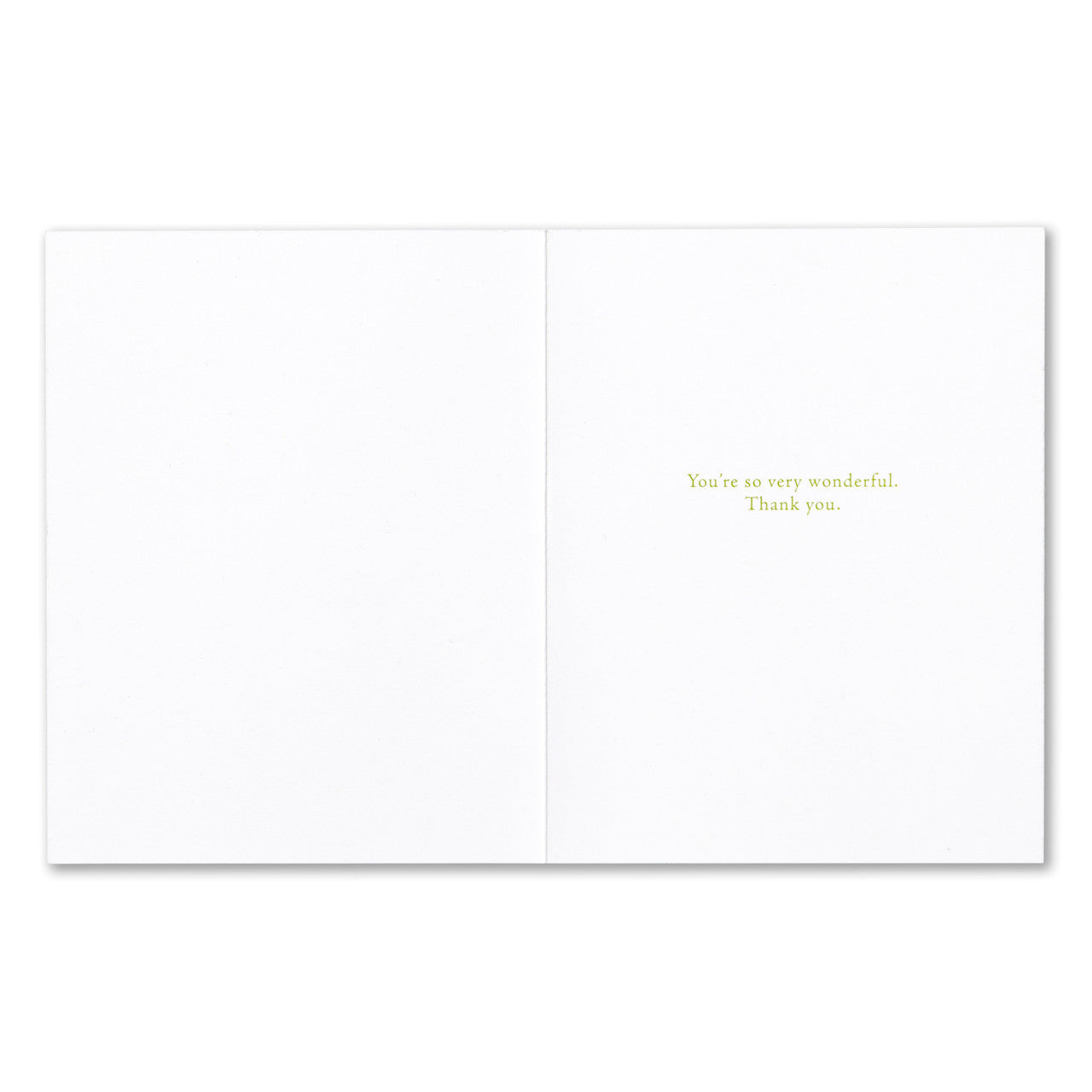 Thank You Card - Thank Goodness for You