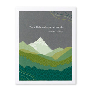 Father's Day Card - You Will Always Be Part