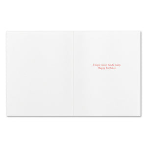 Birthday Card - Each Day Holds a Surprise