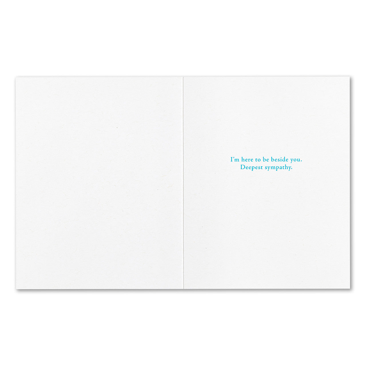 Sympathy Card - Grief is a Long Valley