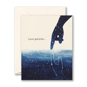 Sympathy Card - Love Persists