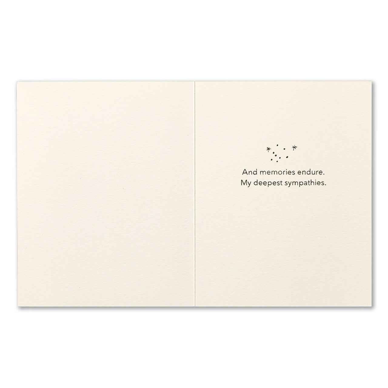 Sympathy Card - Love Persists