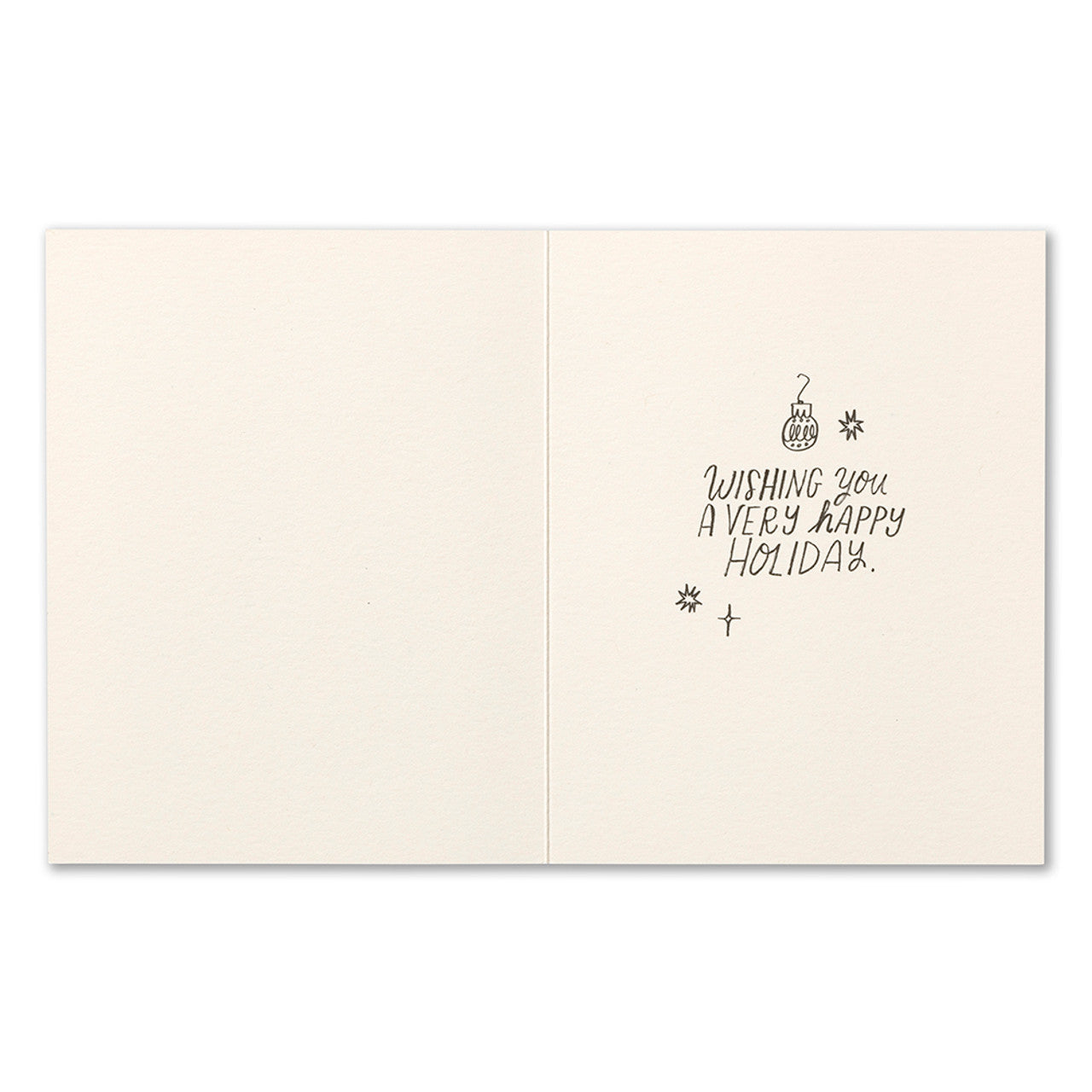 Holiday Card - Holly & Jolly & Joyful & Bright
