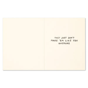 Birthday Card - Happy Birthday to a True Original