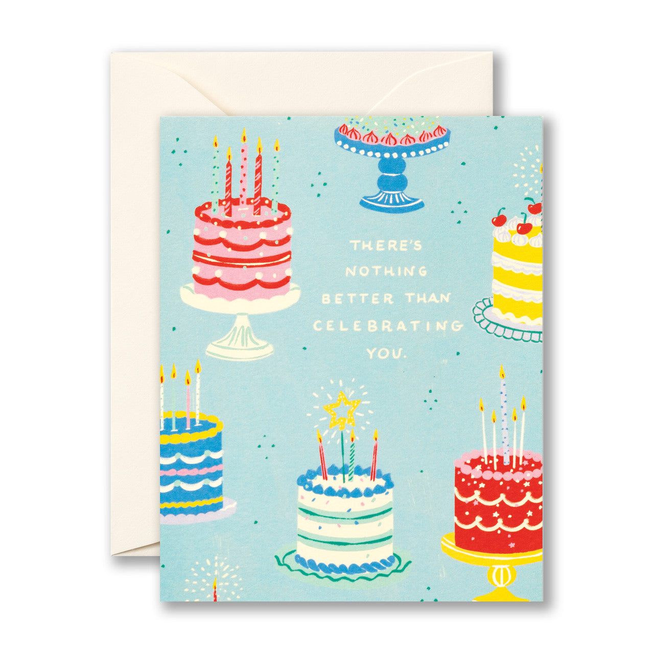 Birthday Card - There's Nothing Better Than Celebrating
