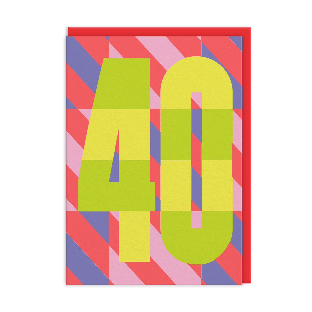 OD Cards - Birthday | 40 Electric