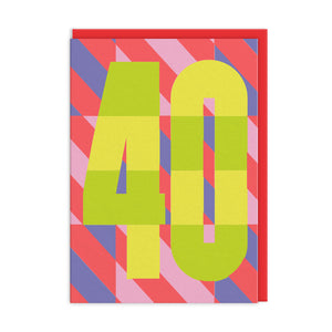 OD Cards - Birthday | 40 Electric