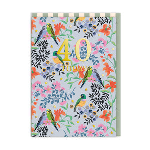 OD Cards - Birthday | 40 Paper Birds