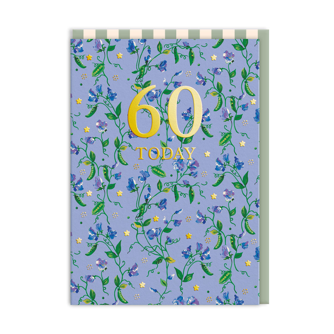 OD Cards - Birthday | 60 Sweet Peas