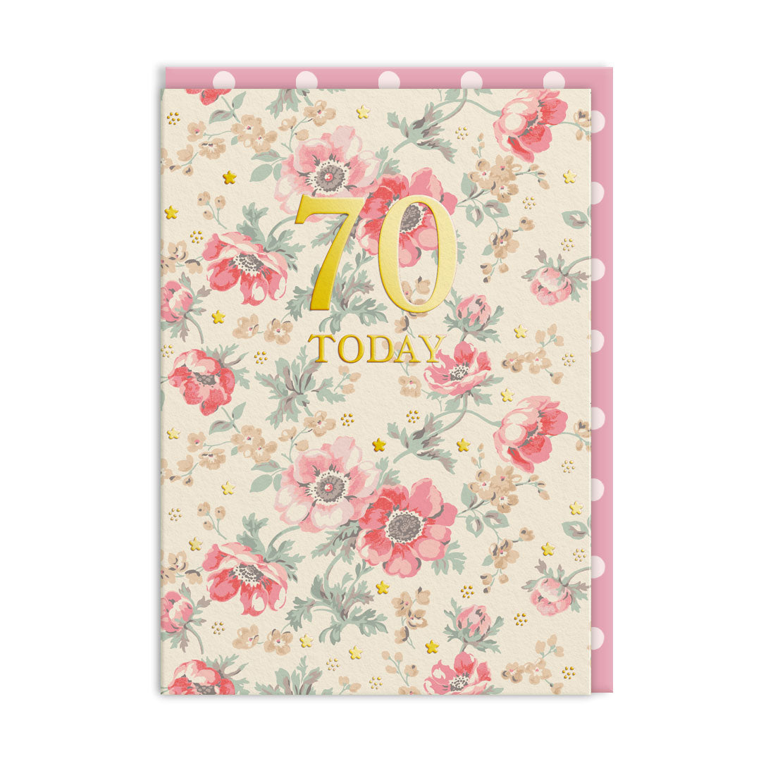 OD Cards - Birthday | 70 Anemone