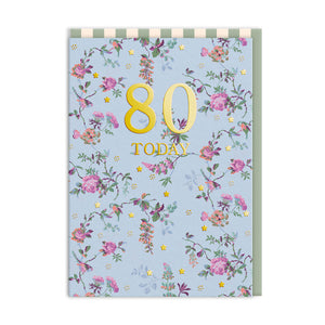 OD Cards - Birthday | 80 Birds & Roses