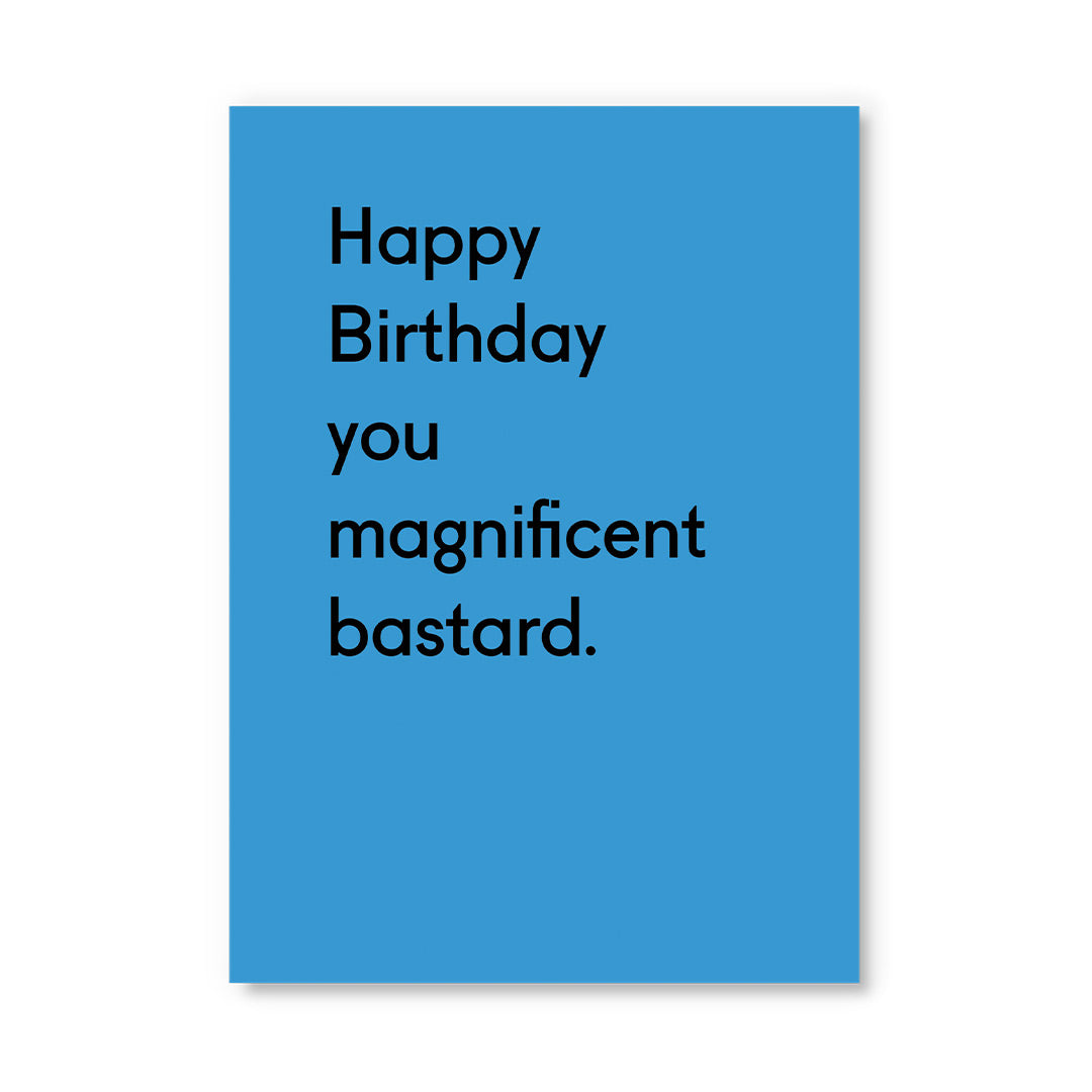 OD Postcard - Birthday | Magnificent Bastard