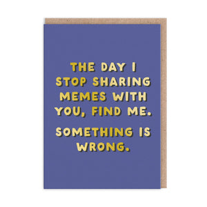 OD Cards - Birthday | Sharing Memes