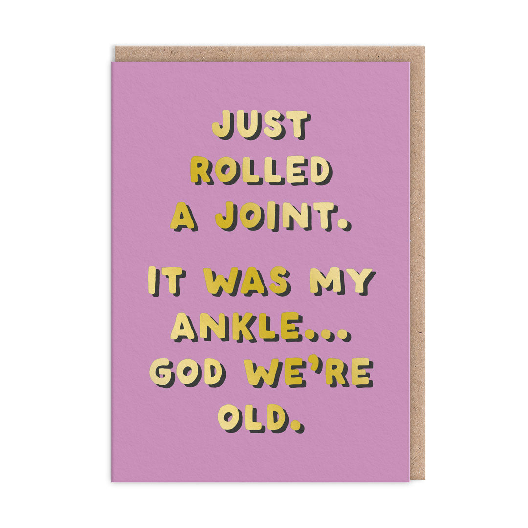 OD Cards - Birthday | Rolled a Joint