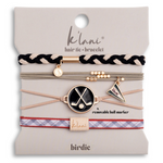 Load image into Gallery viewer, Hair Tie Bracelet - Birdie Lg s/4
