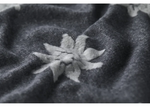 Load image into Gallery viewer, Fussenegger Throw - Carla Plaid “Edelweiß” Charcoal 200x135cm
