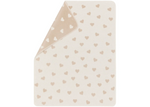 Load image into Gallery viewer, Fussenegger Baby Blanket - CARLA Hearts Allover Offwhite 90x70cm
