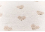 Load image into Gallery viewer, Fussenegger Baby Blanket - CARLA Hearts Allover Offwhite 90x70cm

