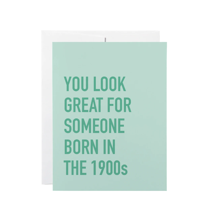 Classy Cards - Born in the 1900s