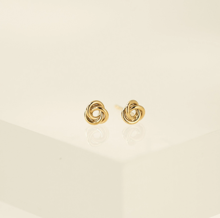 Gold-Filled Studs - Knot