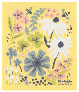 Swedish Cloth - Bees & Blossoms