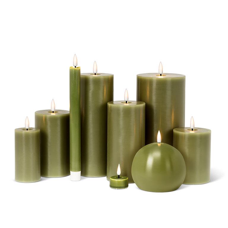 Luxlite - LED Tealight Green s/6