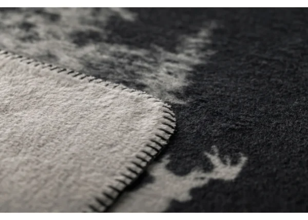Fussenegger Throw - Savona Velour Snowy Trees Chrcl 200x150cm