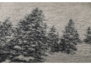 Fussenegger Throw - Savona Velour Snowy Trees Chrcl 200x150cm