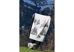 Load image into Gallery viewer, Fussenegger Throw - Savona Velour Snowy Trees Chrcl 200x150cm
