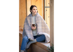 Load image into Gallery viewer, Fussenegger Throw - Savona Velour Checkered Gry 200x150cm
