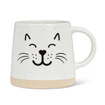 Load image into Gallery viewer, Mug - Wide Base Cat Face
