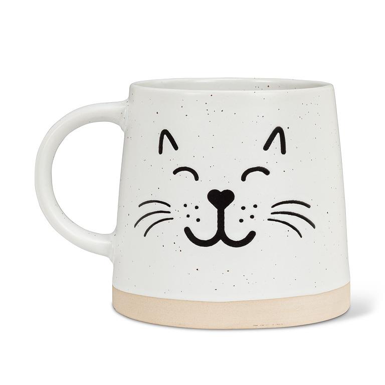 Mug - Wide Base Cat Face