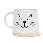 Load image into Gallery viewer, Mug - Wide Base Cat Face
