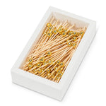 Load image into Gallery viewer, Party Pick - Gold Ball 100pc
