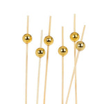 Load image into Gallery viewer, Party Pick - Gold Ball 100pc
