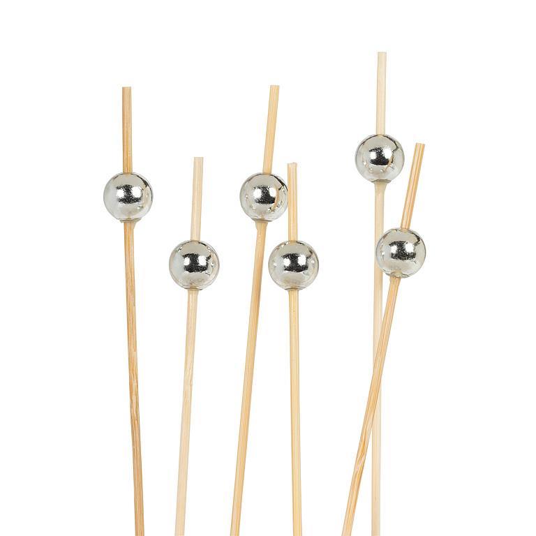 Party Pick - Silver Ball 100pc