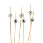 Load image into Gallery viewer, Party Pick - Silver Ball 100pc
