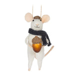 Load image into Gallery viewer, Ornament - Mouse with Acorn
