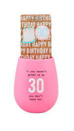 Load image into Gallery viewer, Silicone Wine Set - Birthday | 30th
