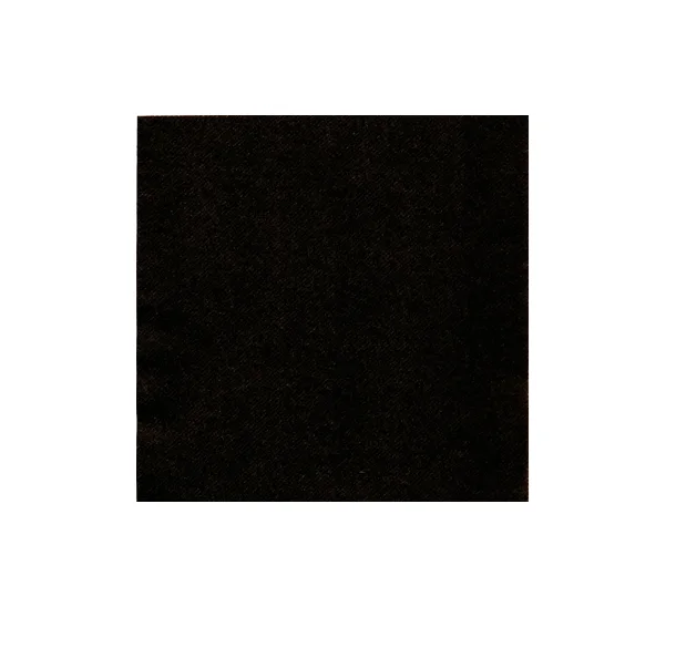 Paviot Cocktail Napkin - Solid Black