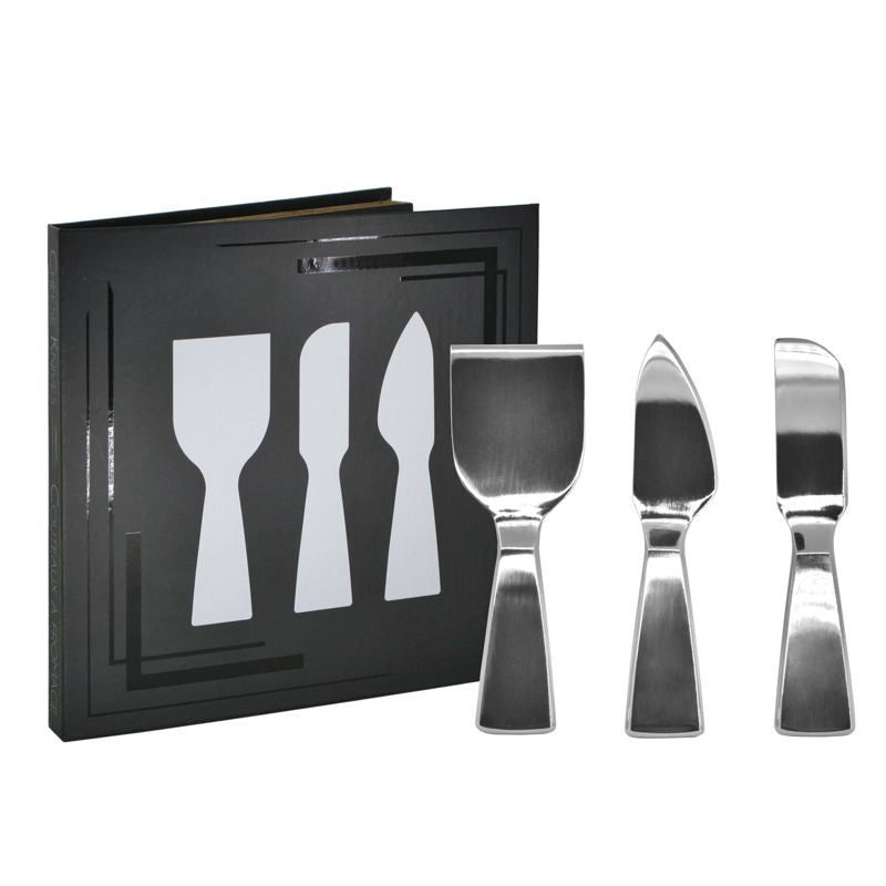 Cheese Set - Stainless Steel s/3