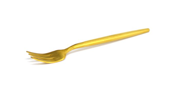 Small Fork - 5.13" Gold