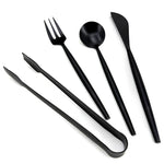 Load image into Gallery viewer, Charcuterie Utensils - 4-piece Matte Black
