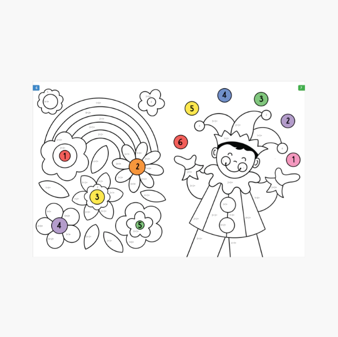 Activity Book - Colour by Addition & Subtraction